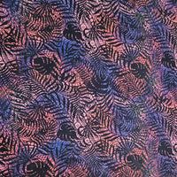 COTTON - Leaves on Tribal Designs