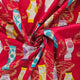 COTTON SATEEN - Red Festival