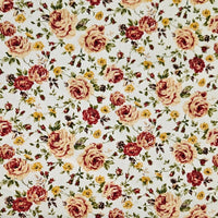 COTTON - Timeless Florals Orange