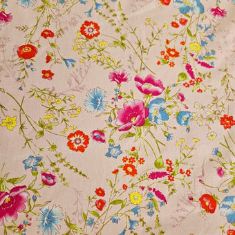 compare product COTTON - Wild Floral on Peach