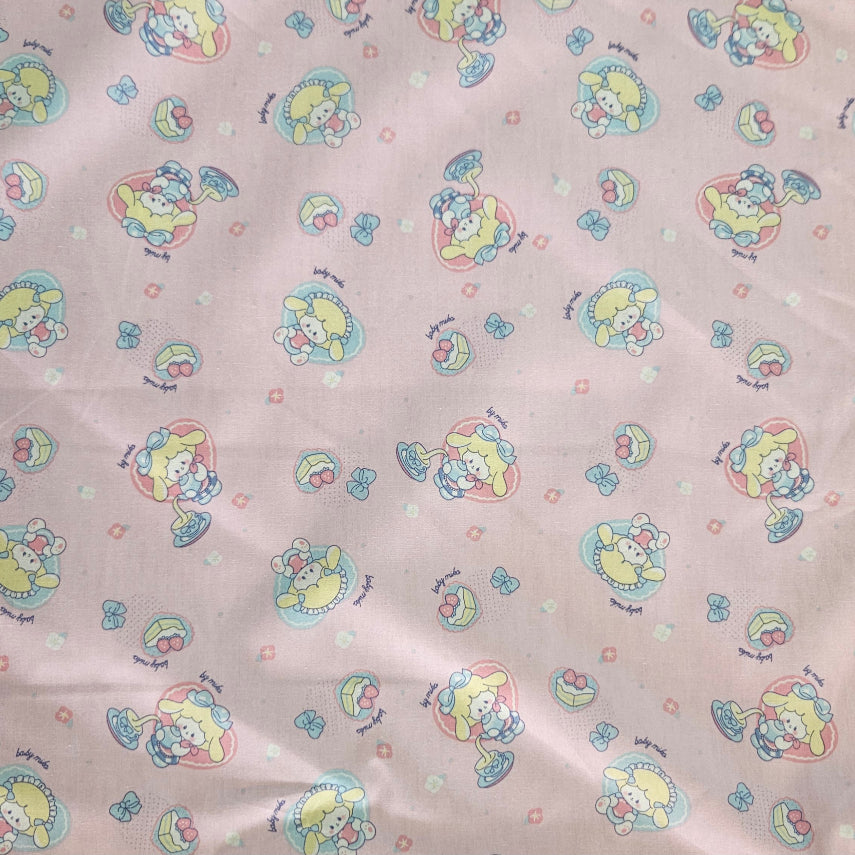 Cartoon Lamb on Pink
