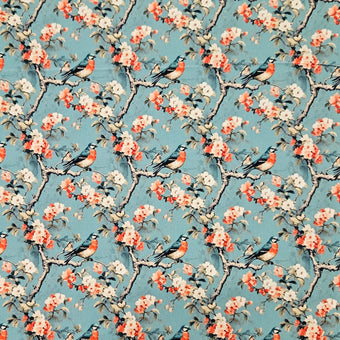 compare product Chinoiserie - Songbirds and Coral Flowers 7828