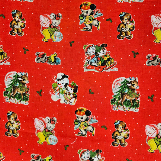 Christmas Joys on Red