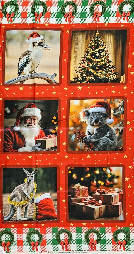 Craft Panel - Christmas - Aussie Animals