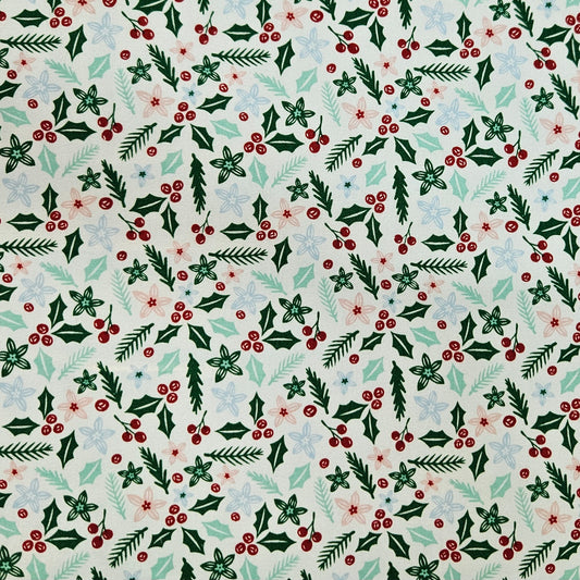 Christmas Ho! Ho! Ho! - Holly Leaves