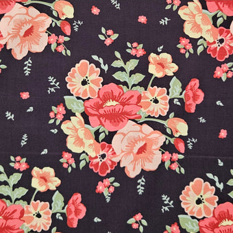 compare product Ciao Bella - Florals on Dark Navy