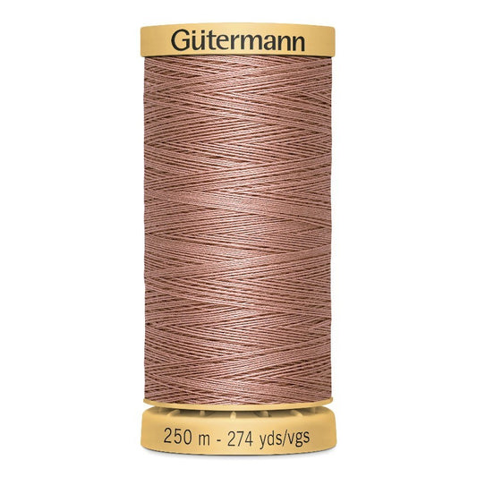 Gutermann 250m Cotton Thread - Col.2626 - Dusty Pink