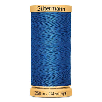 compare product Gutermann 250m Cotton Thread - Col.5534 - Royal Blue