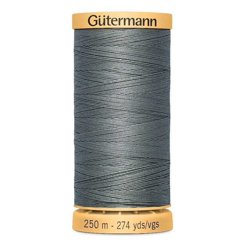 Gutermann 250m Cotton Thread - Col.5705 - Steel