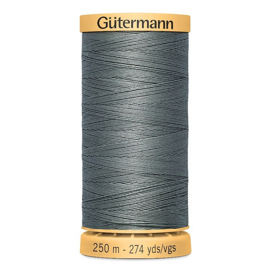 Gutermann 250m Cotton Thread - Col.5705 - Steel