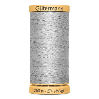 compare product Gutermann 250m Cotton Thread - Col.618 - Silver