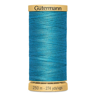 compare product Gutermann 250m Cotton Thread - Col.6745 - Bright Blue