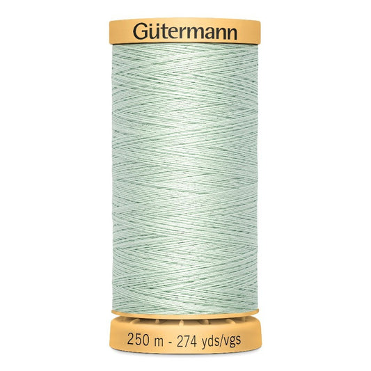 Gutermann 250m Cotton Thread - Col. 7918 - Mint Green