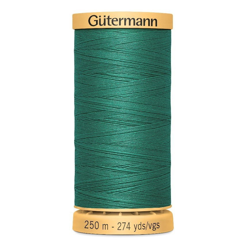 Gutermann 250m Cotton Thread - Col. 8244 - Sea Green