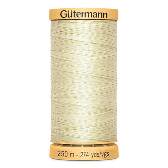 compare product Gutermann 250m Cotton Thread - Col.919 - Natural