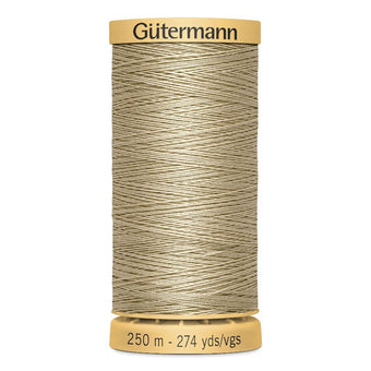 compare product Gutermann 250m Cotton Thread - Col.927 - Beige