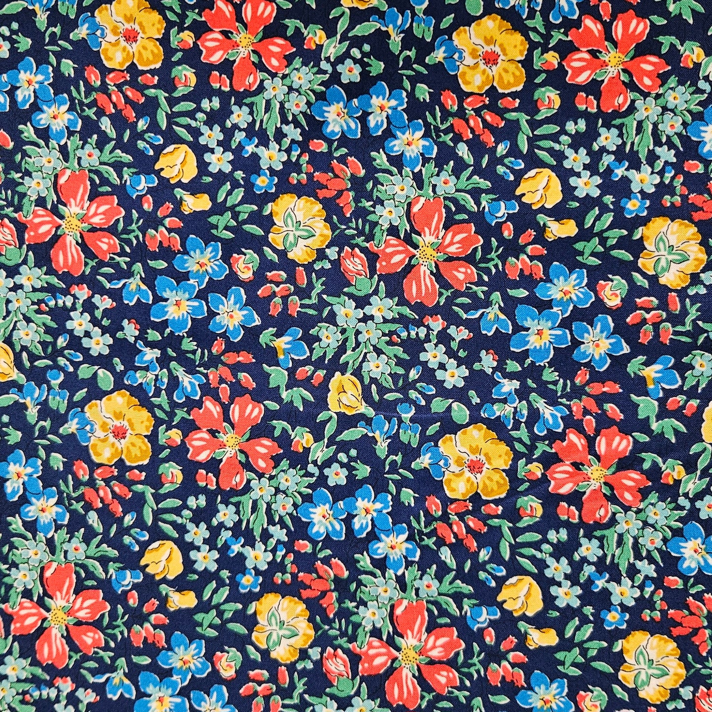 Liberty - Collectors Home - Botanists Bloom A Navy