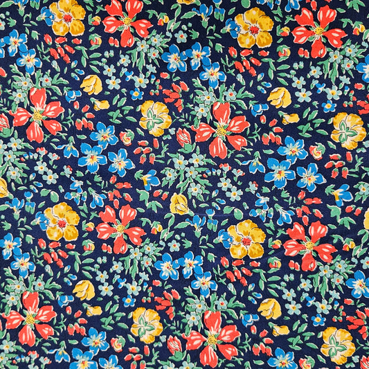 Liberty - Collectors Home - Botanists Bloom A Navy