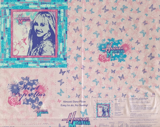 Craft Panel - Hannah Montana Pillow