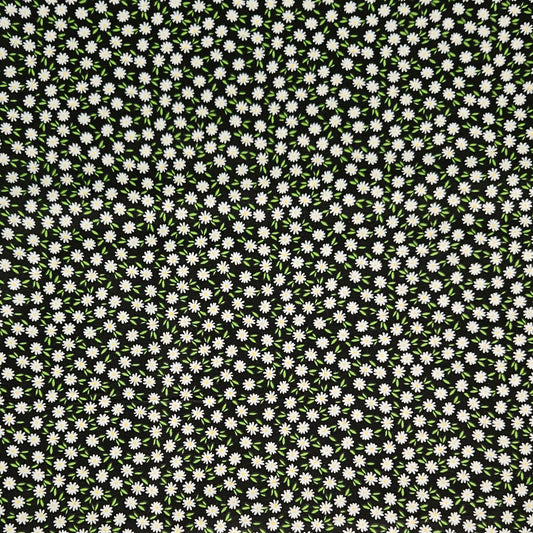 Ditsy Daisy - Black