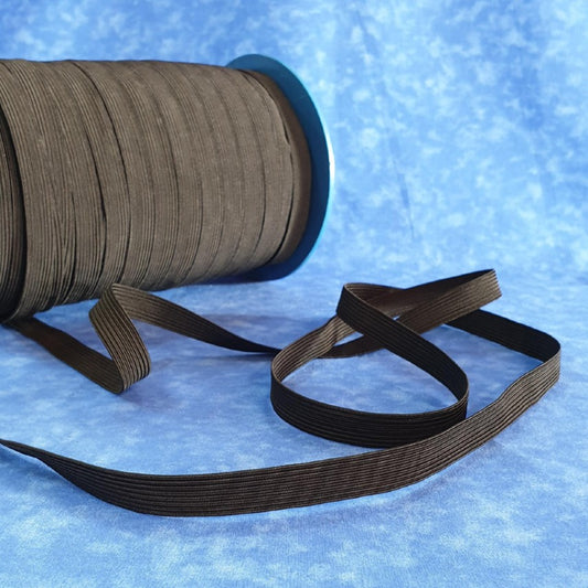 Elastic - Braided 12mm Black