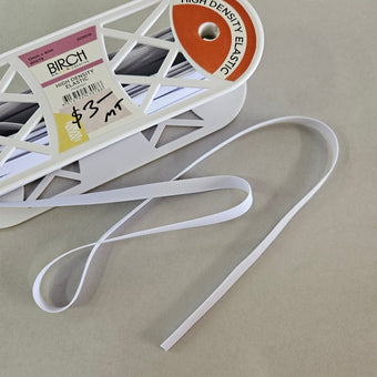 compare product Elastic - High Density - 12mm White
