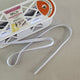 Elastic - High Density - 12mm White