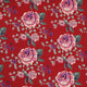 Large Roses on Maroon