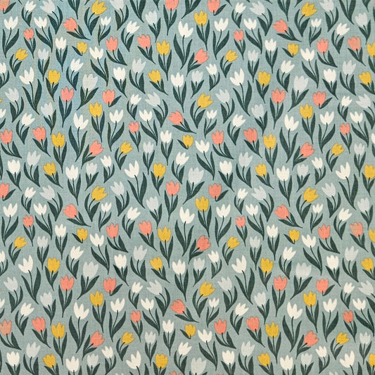 Fairy Dust - Tulips on Blue