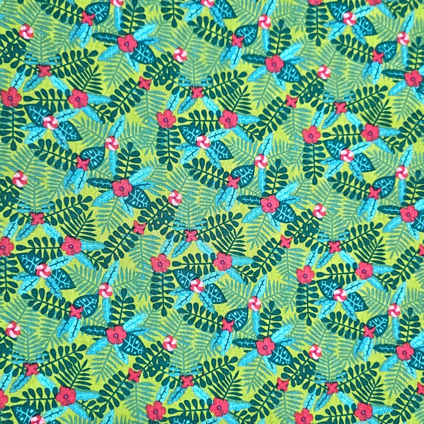 Flamingo Heaven - Leaves