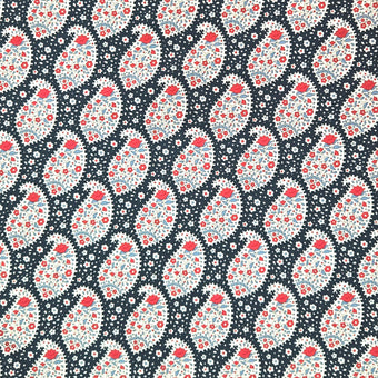 compare product Floral Paisley on Navy