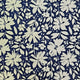 Flower Impressions on Navy