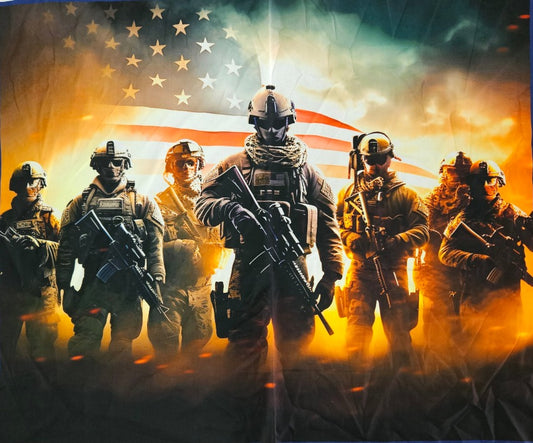 Craft Panel - Freedom Forces - Soldiers Large Panel