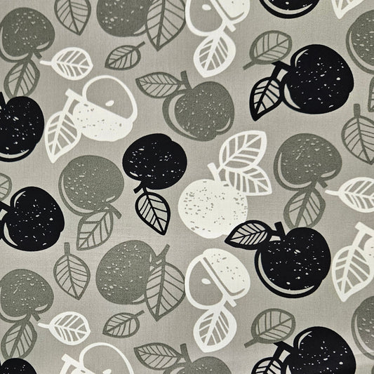 Geometric Apples - Grey