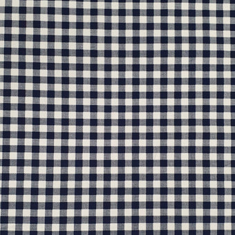 compare product Gingham 10mm Navy