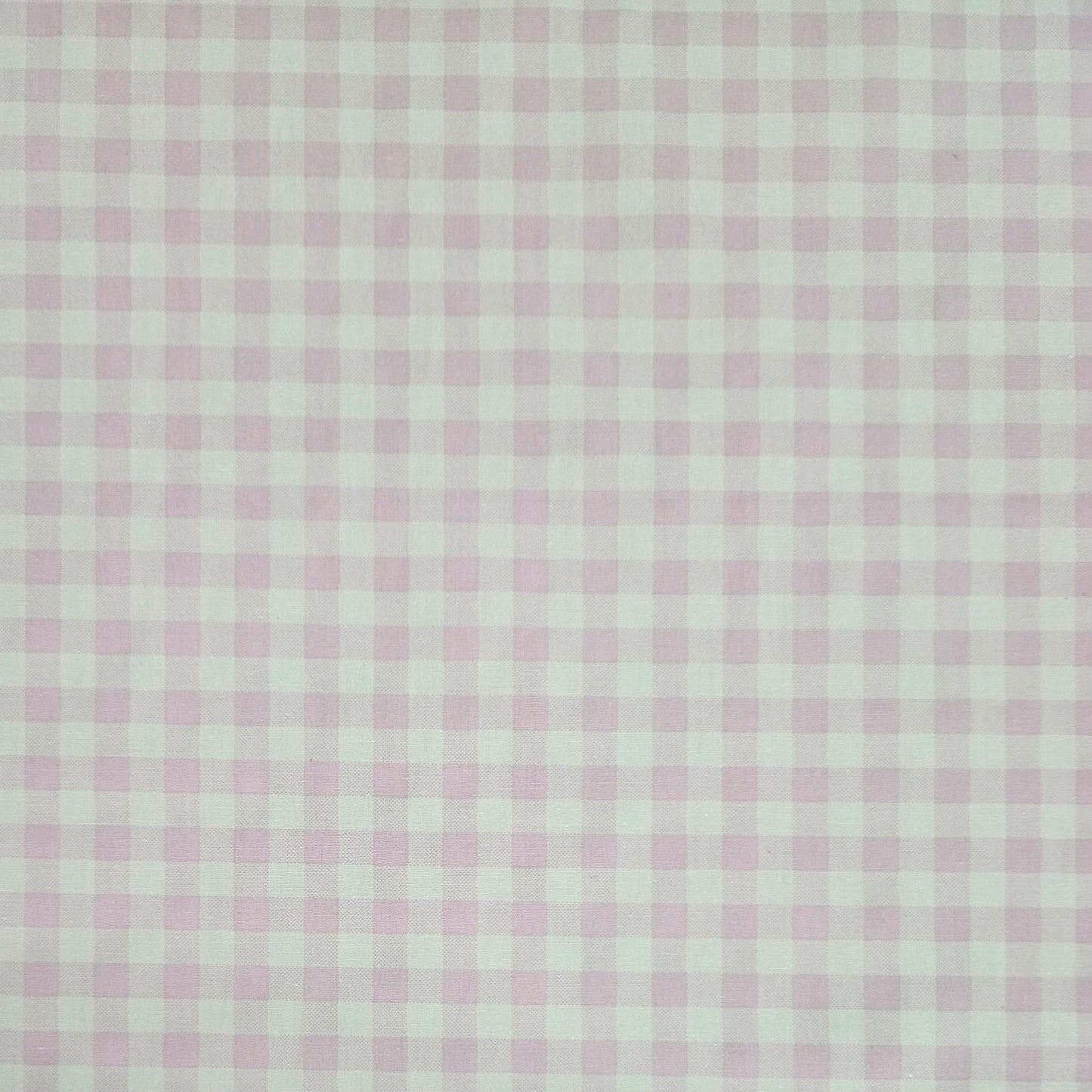 Gingham 10mm Pale Pink