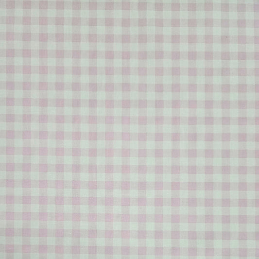 Gingham 10mm Pale Pink