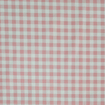 compare product Gingham 10mm Peach Pink