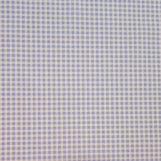 Gingham 4mm Blue