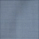 Gingham 4mm Navy