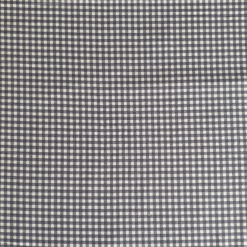 Gingham 4mm - Grey