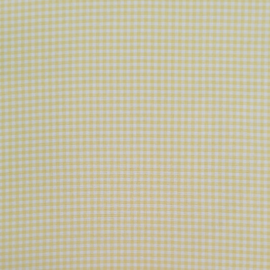 Gingham 4mm Lemon