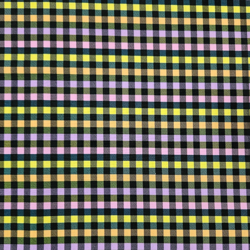 Gingham Multi Black