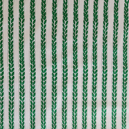 Green Vine Stripes