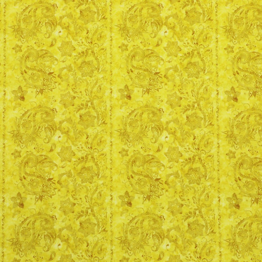 Paisley Grunge - Yellow