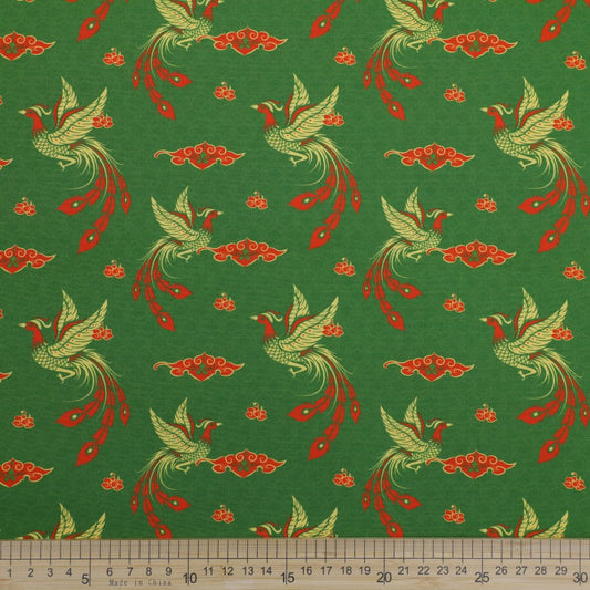 Chinese - Phoenix on Green