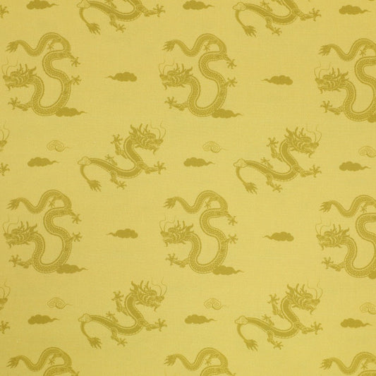 Chinese - Dragons on Yellow