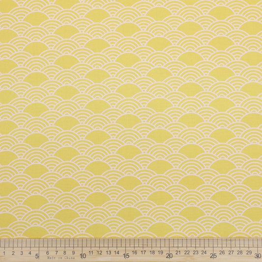 Chinese - Wave Design Yellow