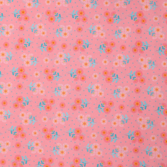 Picnic in the Park - Flowers and Dots