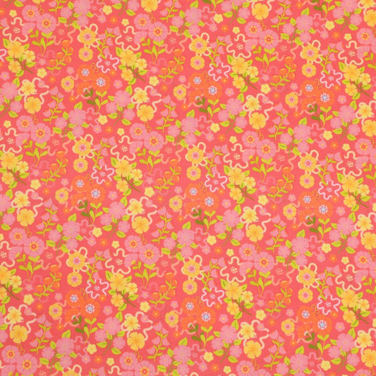Picnic in the Park - Picking Flowers on Peach